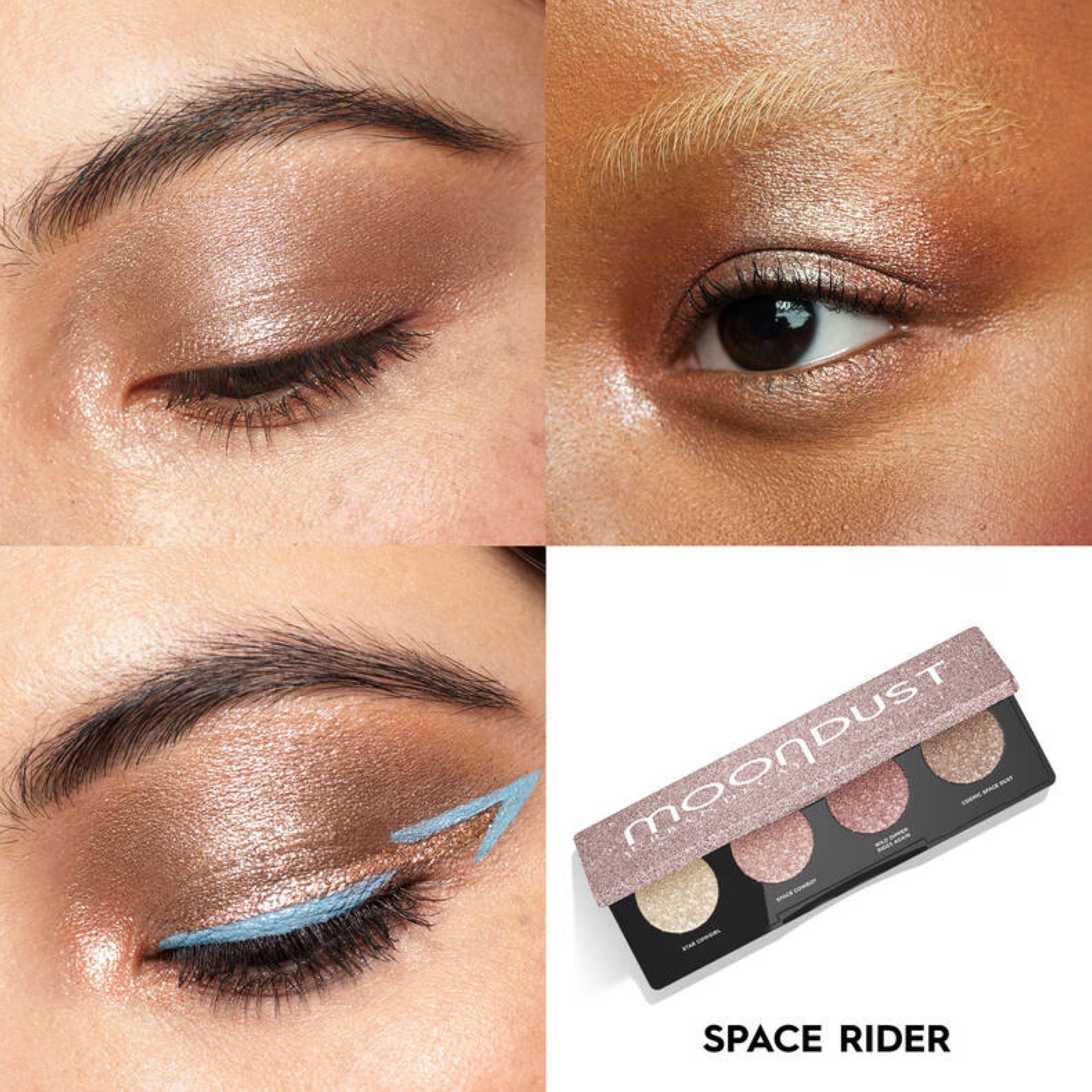 MOONDUST GLITTER EYESHADOW PALETTE - Space Rider – mahamakeup