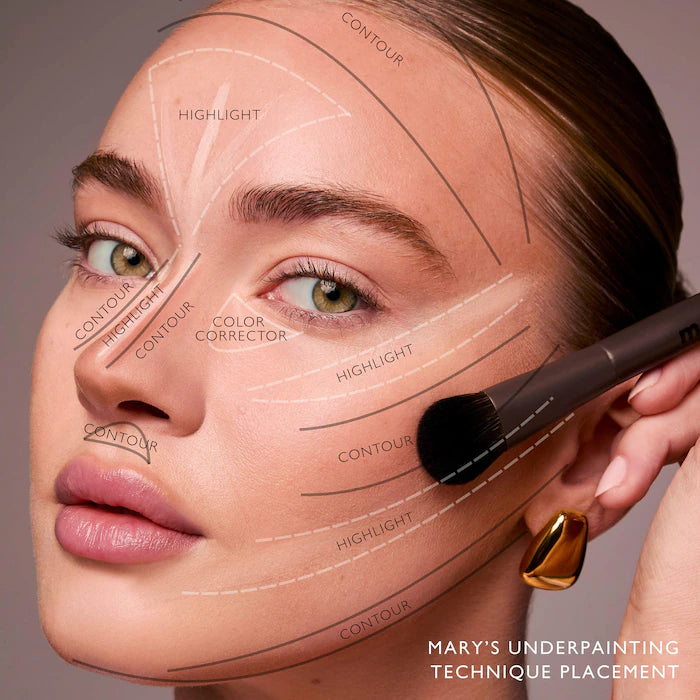 Underpainting Face Highlight & Contour Palette - Light