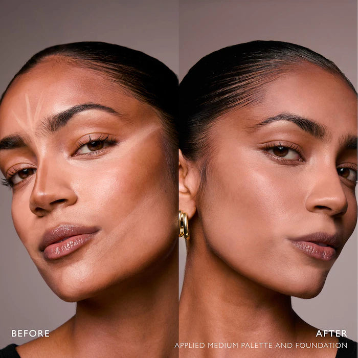 Underpainting Face Highlight & Contour Palette - Medium