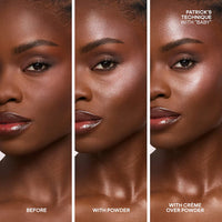 Major Glow Creme & Powder Light Reflecting Translucent Highlighter Duo - Baby