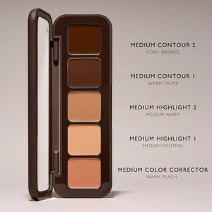Underpainting Face Highlight & Contour Palette - Medium