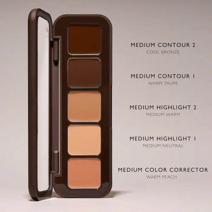 Underpainting Face Highlight & Contour Palette - Medium
