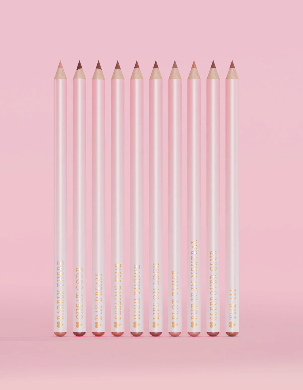 Take Me Away Lip Liner Sets - Pink