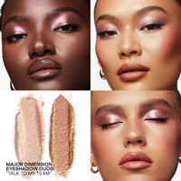 Major Dimension Eye Illusion Eyeshadow Duo - Talk To My Team