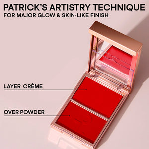 Major Headlines Double-Take Crème & Powder Blush Duo - She's Seductive