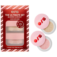 Ultimate Blurring Setting Powder Blurred & Bright Travel Duo - Transluscent/Ultra Pink