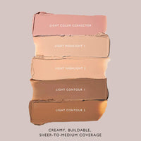 Underpainting Face Highlight & Contour Palette - Light