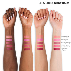 lip and cheek glow balm - haute pink