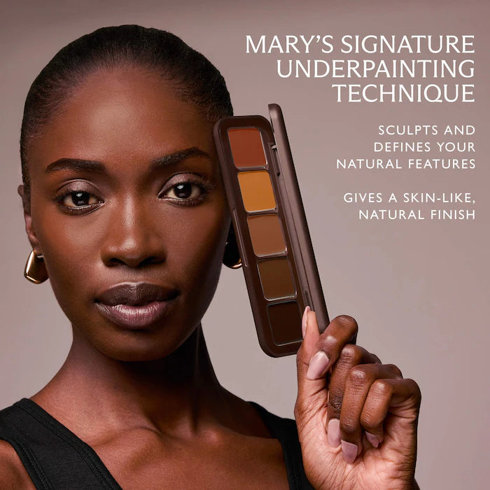 Underpainting Face Highlight & Contour Palette - Light
