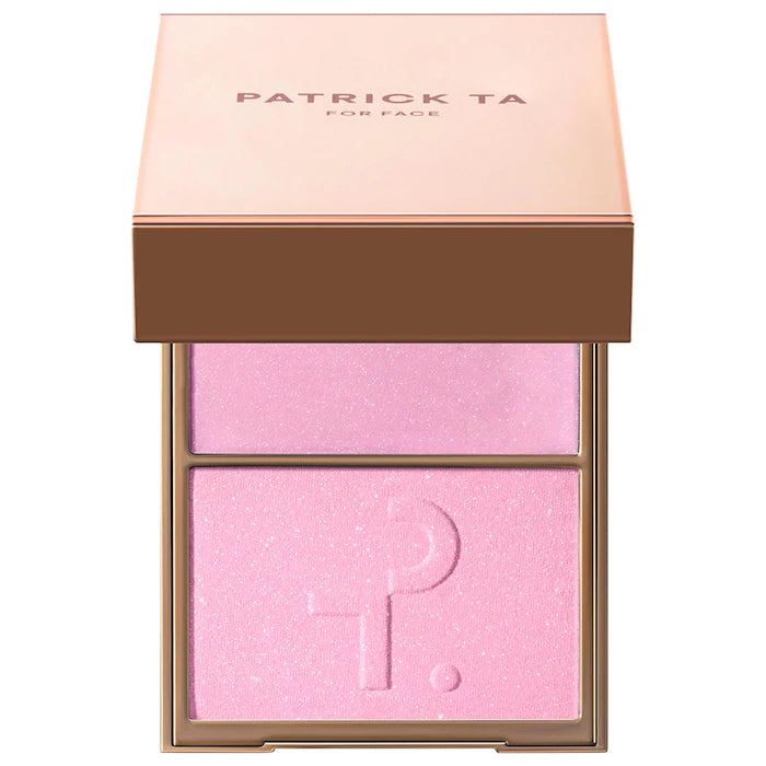 Major Glow Creme & Powder Light Reflecting Translucent Highlighter Duo - Baby