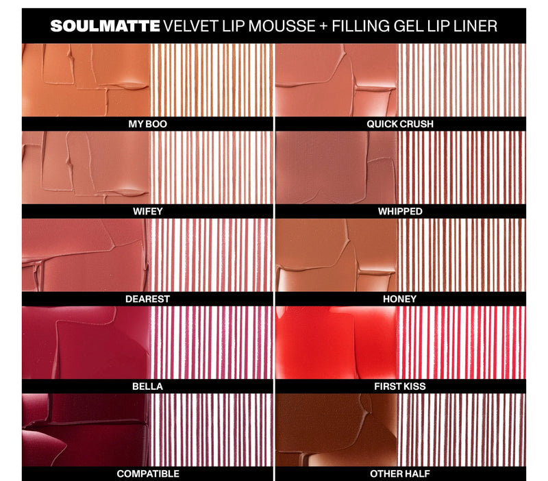 Soulmatte Filling Gel Lip Liner - Dearest