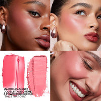 Major Headlines Double-Take Crème & Powder Blush Duo - She's That Girl