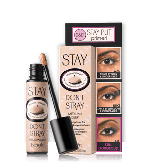 stay don't stray eyeshadow primer - Light Medium