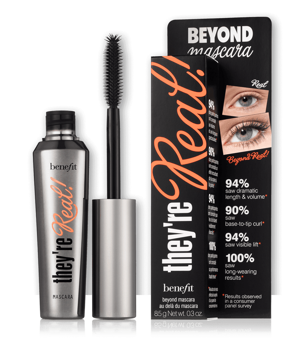 they're real! lengthening mascara